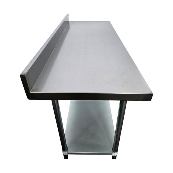 EFI TB2460 Work Table with Backsplash - 24 X 60 Inch