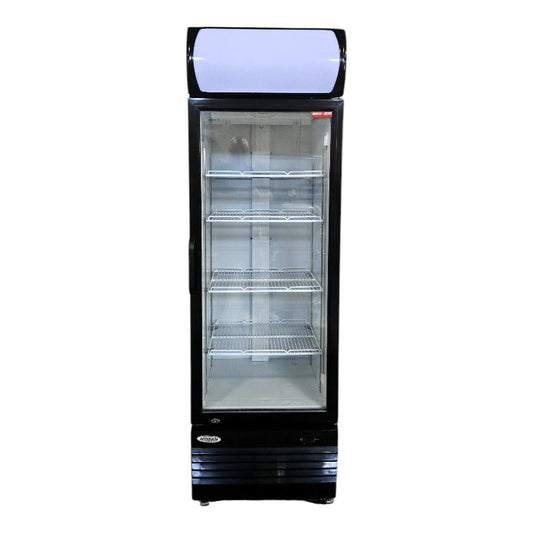 New Air NGR-036-H Upright Refrigerator - 1 Glass Door