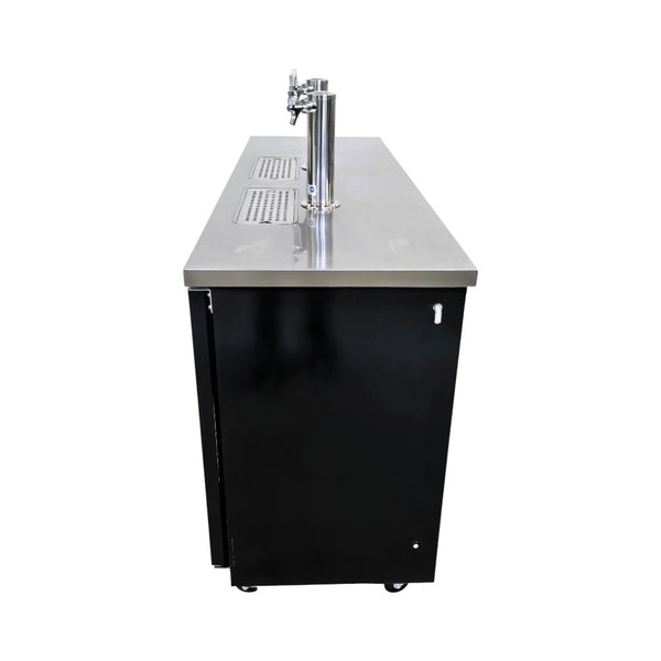 EFI CBBDD3-72CC - 3 Solid Door Draft Beer Cooler