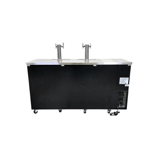 EFI CBBDD3-72CC - 3 Solid Door Draft Beer Cooler