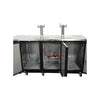 EFI CBBDD3-72CC - 3 Solid Door Draft Beer Cooler