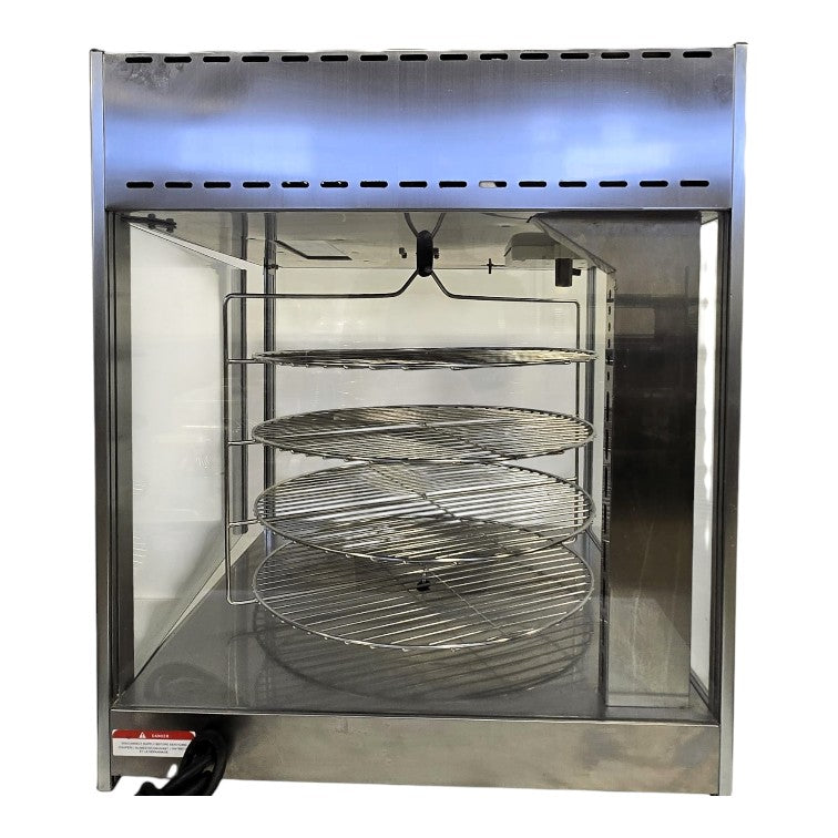 Omcan DW-CN-0457-SS Display Pizza Warmer - 18