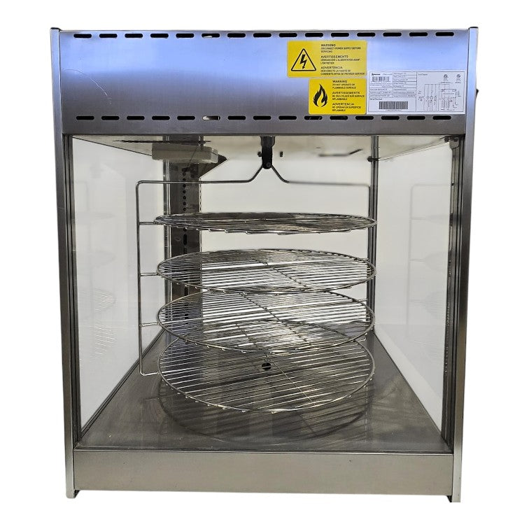 Omcan DW-CN-0457-SS Display Pizza Warmer - 18