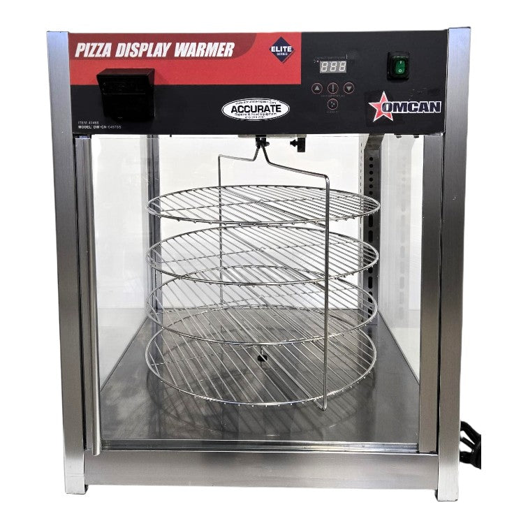 Omcan DW-CN-0457-SS Display Pizza Warmer - 18