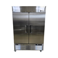 EFI F2-54VC Reach in Freezer - 2 Solid Door - 54 Inch