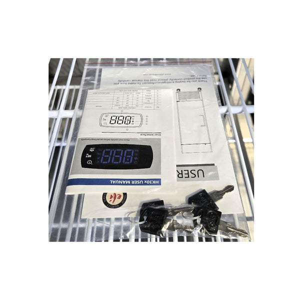 EFI F2-54VC Reach in Freezer - 2 Solid Door - 54 Inch