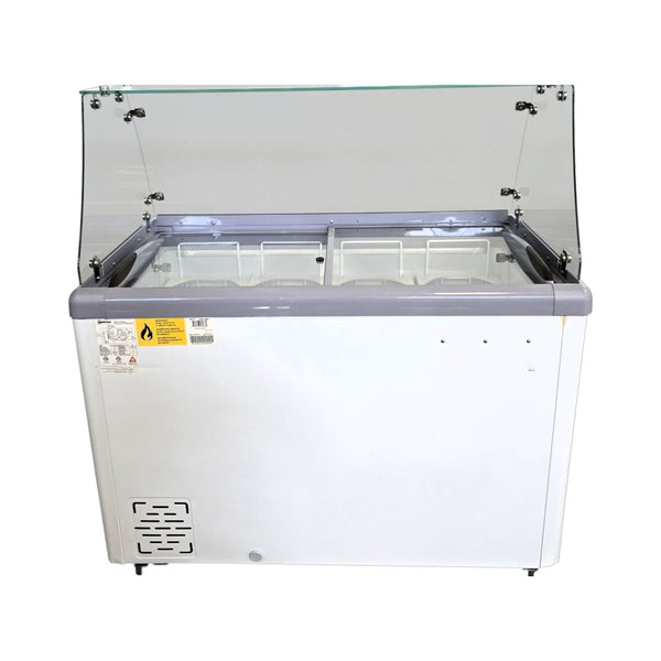 Omcan FR-CN-0360-S Ice Cream Dipping Cabinet - 290L - Cosmetic Damage