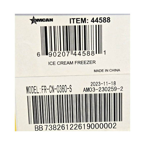 Omcan FR-CN-0360-S Ice Cream Dipping Cabinet - 290L - Cosmetic Damage