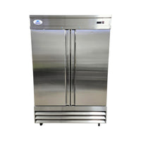Danair NRG-2SDF-54-HC Freezer - 2 Solid Door -  54''