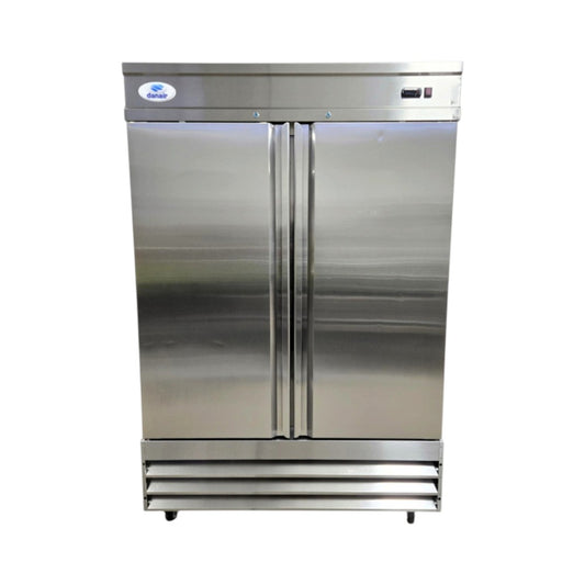 Danair NRG-2SDF-54-HC Freezer - 2 Solid Door -  54''