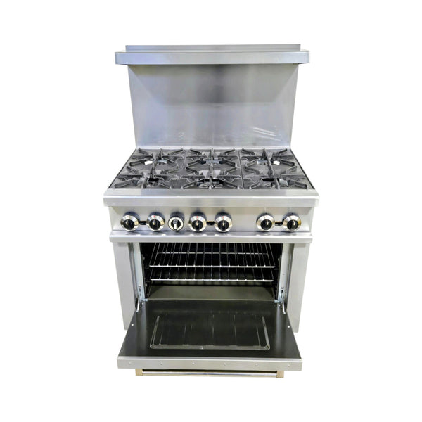 Fuego KF-R36 6 Burner Range - Nat Gas