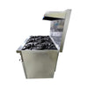 Fuego KF-R36 6 Burner Range - Nat Gas