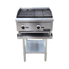 Fuego KF-CB24-M Charbroiler with Stand - Nat Gas