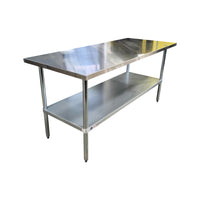 Stainless Steel Work Table - 72 x 30''