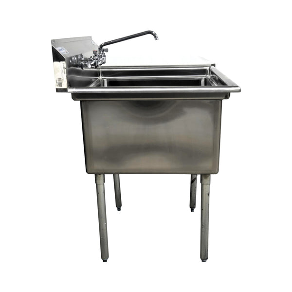 Omcan 22112 Sink with Faucet - 24'' X 24''