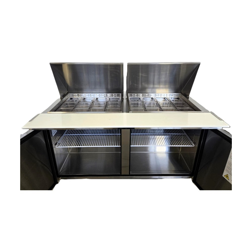 Atosa  MSF8307GR Refrigerated Mega Top Prep Table