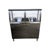 MVR HT3WELL Single Tank Steam Table with Sneeze Guard