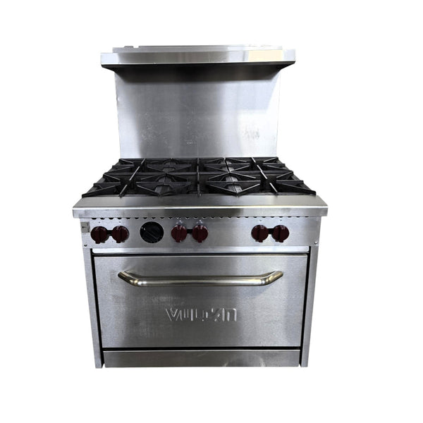 Vulcan SX36 6 Burner Stove - Nat Gas