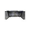 TRUE  TUC-60-HC Undercounter Refrigerator - 2 Solid Door - 60''