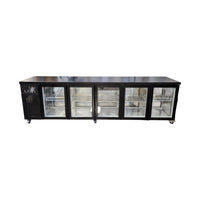 Alta PT120 Bar Cooler - 5 Glass Door - 120''