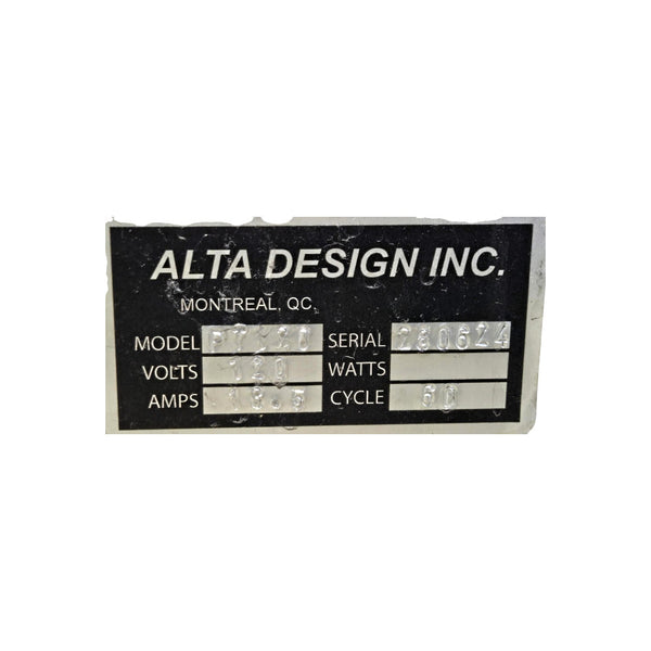 Alta PT120 Bar Cooler - 5 Glass Door - 120''