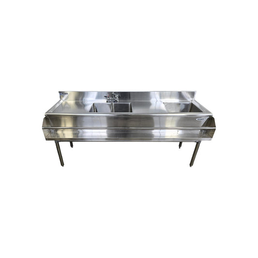 Coopersteel CS72 Cocktail Sink - 72''
