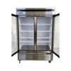EFI C2-54GDSVC Upright Refrigerator - 2 Glass Doors - 54''