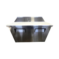 TRUE TSSU-48-12-HC Refrigerated Sandwich Prep Table - 2 Door - 48''