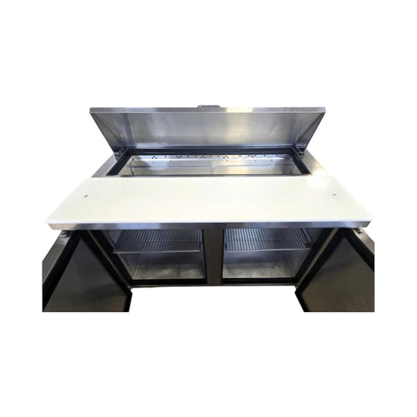 TRUE TSSU-48-12-HC Refrigerated Sandwich Prep Table - 2 Door - 48''