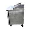TRUE TSSU-48-12-HC Refrigerated Sandwich Prep Table - 2 Door - 48''