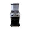 US Range U24-4L 4 Burner Range - 24'' - Nat Gas