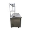 Atosa MGF8407GR Undercounter Freezer with MROS-5RE Double Overshelf - 60''