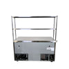 Atosa MGF8407GR Undercounter Freezer with MROS-5RE Double Overshelf - 60''