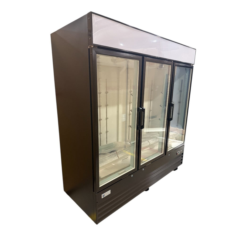 AFE GF60 Triple Glass Door Commercial Freezer