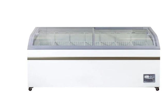Coldline XS700YX Curved Glass Top Display Ice Cream Freezer