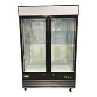 AFE GF45 Two Glass Door Commercial Freezer