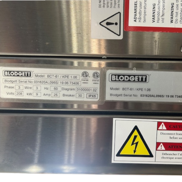 Blodgett BCT-61E - Electric Combi Oven with Stand