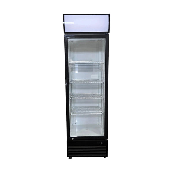 Coolasonic SS-P360WA Upright Merchandiser Cooler - 1 Glass Door - 23 inch