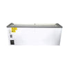 Omcan FR-CN-2007 Ice Cream Display Chest Freezer with Curved Glass Top 79''