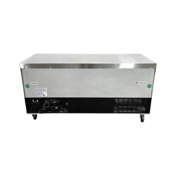 Coldzone UCR-72  Undercounter Refrigerator - 3 Solid Door - 72 Inch