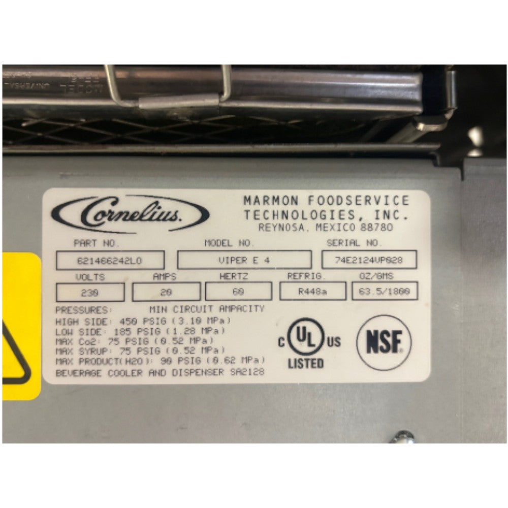 Cornelius Viper E 4 - Beverage Dispenser