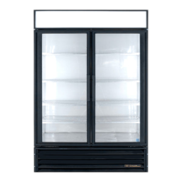 True GDM-49 2 Glass Door Fridge - Refurbished