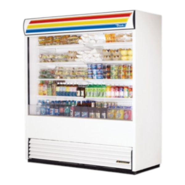 TRUE TAC-72 Refurbished Open Case Refrigerator