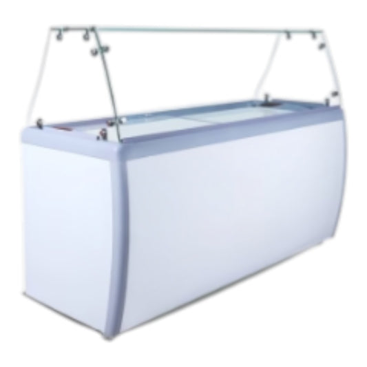 AFE DC-560 Glass Door Dipping Cabinet Freezer - Refurbished