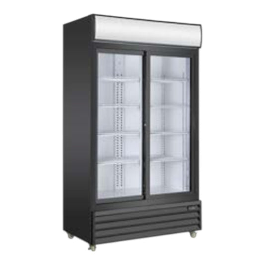 AFE G25 2 Glass Door Refrigerator - Refurbished