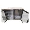 Atosa MBB59GGR Double Door Undercounter Fridge