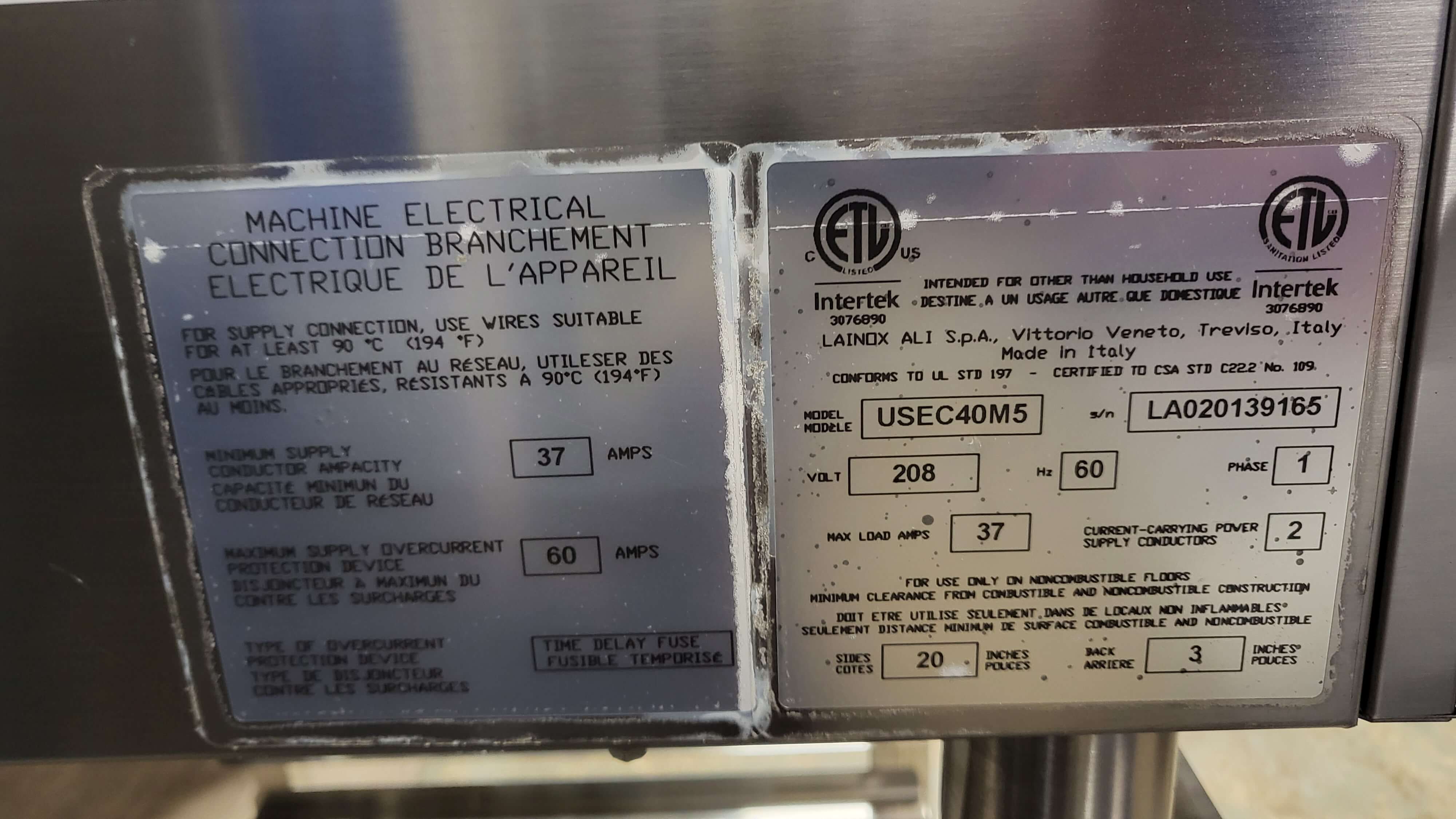 Turbofan EC40M5 Electric Combi Oven (6)
