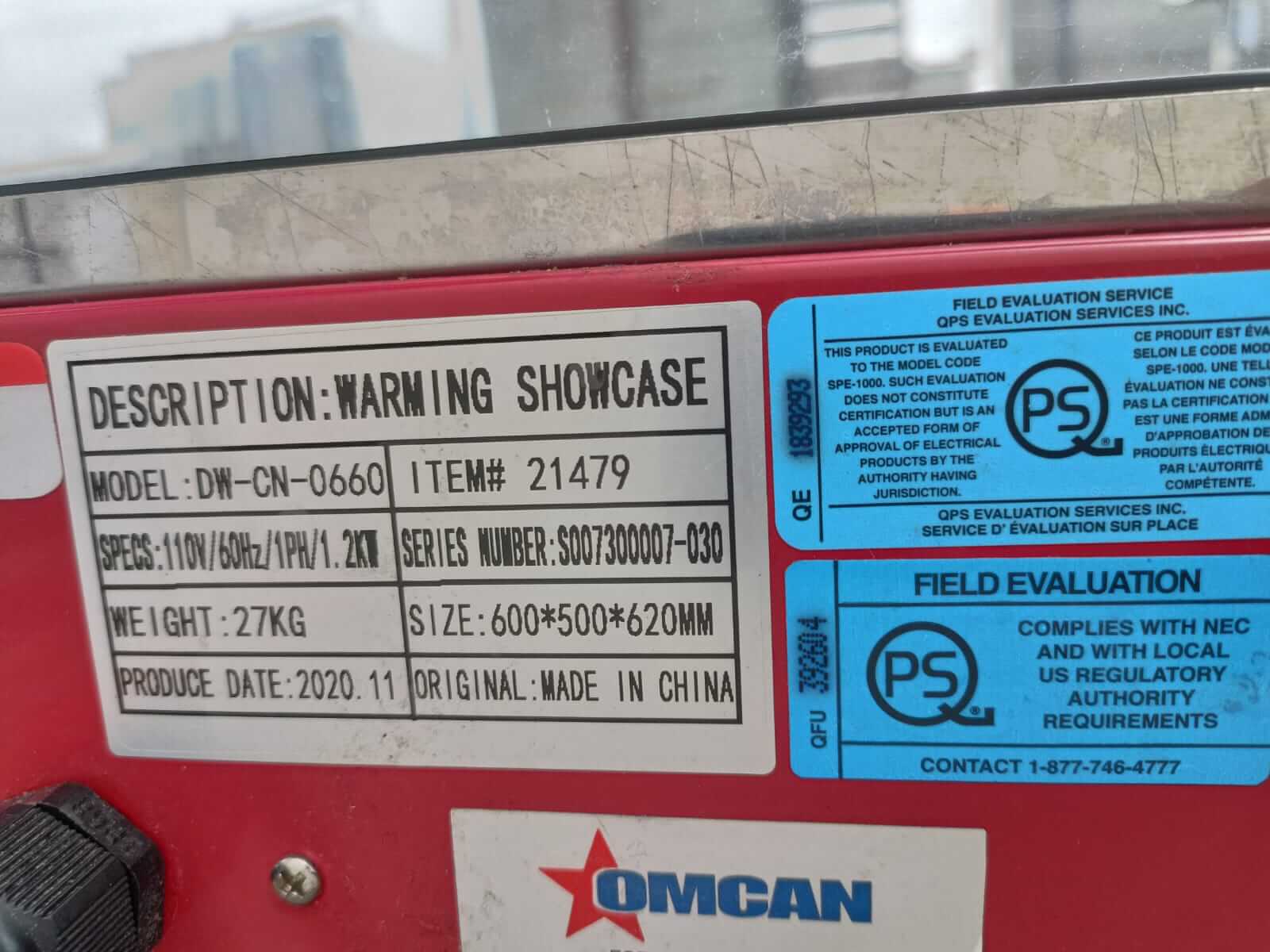 Omcan DW-CN-0660 Warmer (7)