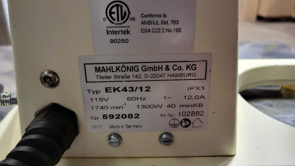 Mahlkonig EK 43 Grinder (4)