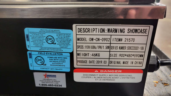 Omcan DW-CN-0902 Display Warmer (5)